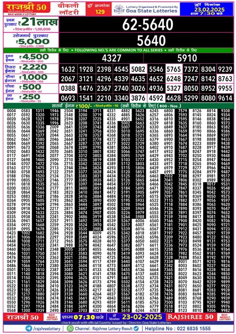 rajshree 50 ravi weekly lottery|Rajshree 50 Ravi Weekly lottery result, 7:30 pm, 16.06.2024.
